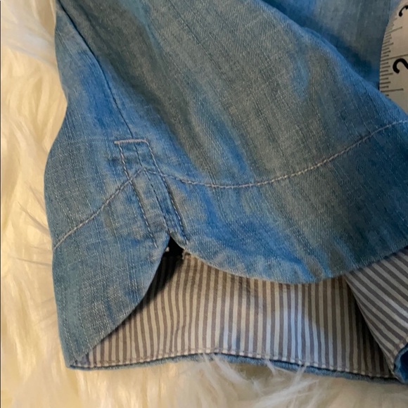 Vineyard Vines Tencel Dress (8) cute details, Blue - Picture 13 of 14